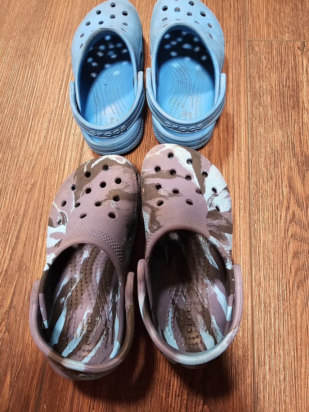 Crocs Kids Classic Clog - Blue / Tie-Dye